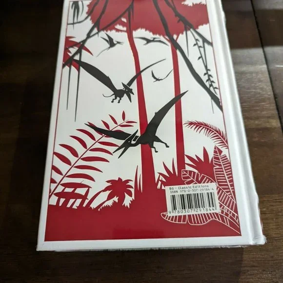 JURASSIC PARK / THE LOST WORLD by Crichton Leather Bound Collectible - Picture 3 of 3